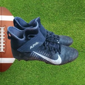 Nike Alpha Menace Pro 2D Mid Football Cleats - Men 9.5